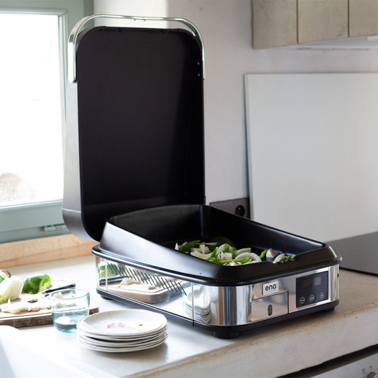Plancha électrique ENO Enosign 40cm inox