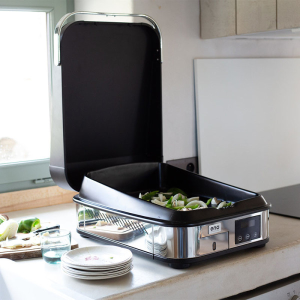 Plancha électrique ENO Enosign 40cm inox