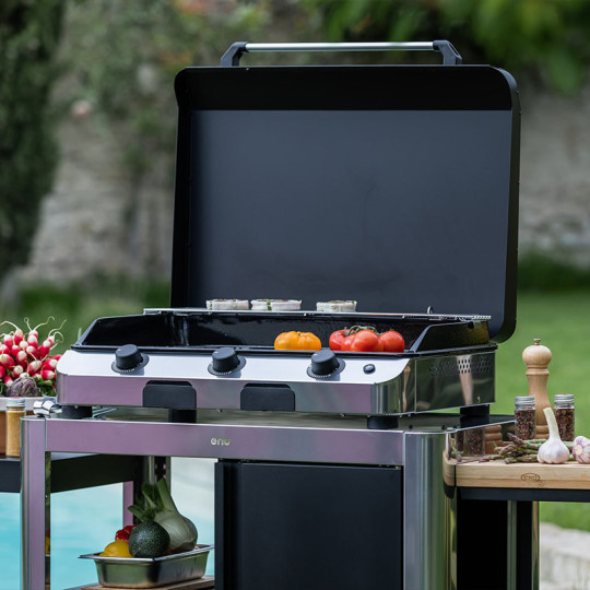 Couvercle pour Plancha ENO Fusion 75cm Noir