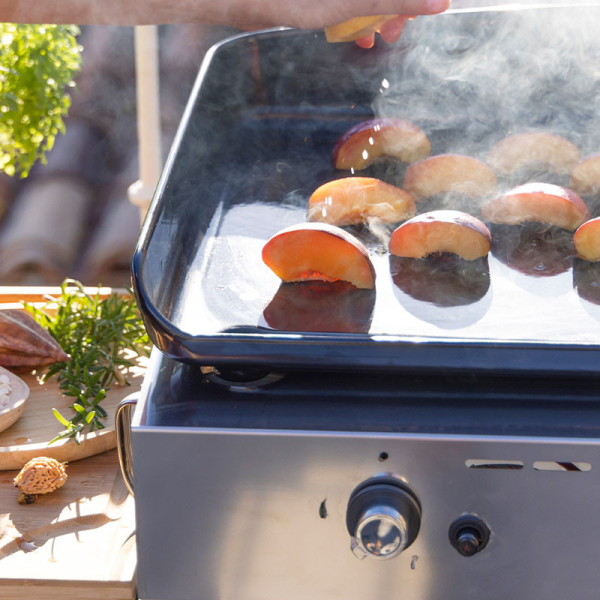 Plancha gaz ENO Initial 65cm 3 brûleurs inox