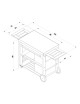 Chariot Mobilot pour plancha ENO bois et inox