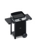 Combo plancha électrique chariot ENO Initial 50cm inox noir