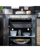 Tiroir noir ENO Modulo pour cuisine d'extérieur