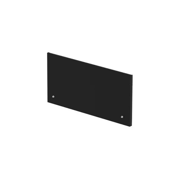 Crédence latérale noire ENO Modulo Félix pour cuisine d'extérieur