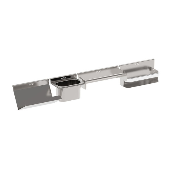 Kit ENO de 4 accessoires Crédence Modulo Félix Noir cuisine d'extérieur