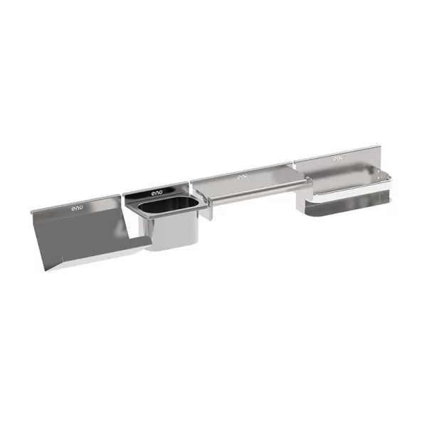 Kit ENO de 4 accessoires Crédence Modulo Félix Noir cuisine d'extérieur