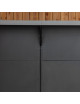 Habillage pour comptoir ENO Modulo Félix 60cm Noir cuisine d'extérieur