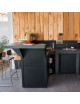 Habillage pour comptoir ENO Modulo Félix 60cm Noir cuisine d'extérieur