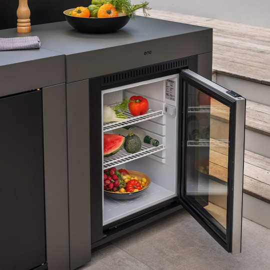 Réfrigérateur Frigo ENO 75L pour plan de travail Modulo cuisine d'extérieur