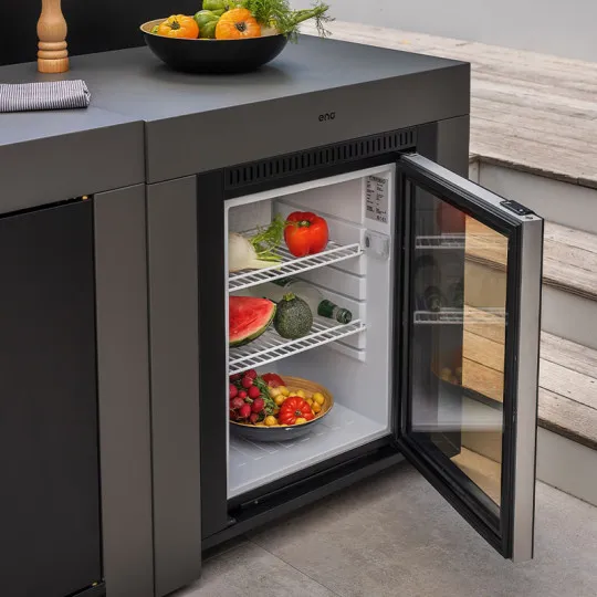 Réfrigérateur Frigo ENO 75L pour plan de travail Modulo cuisine d'extérieur