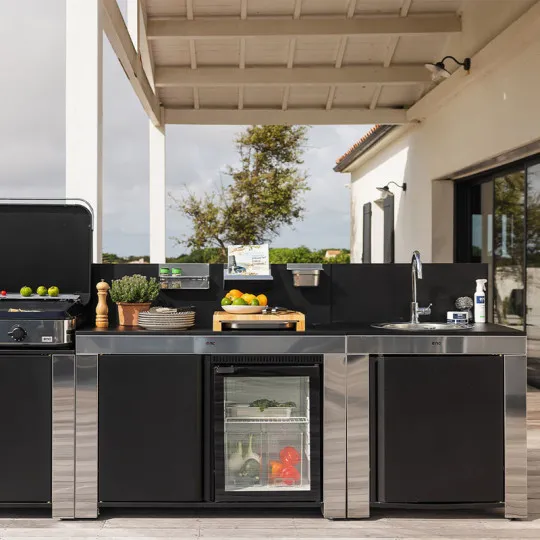 Réfrigérateur Frigo ENO 75L pour meuble Félix 120cm cuisine d'extérieur