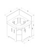 Module ENO Angle Kamado M&L cuisine d'extérieur - 2 coloris