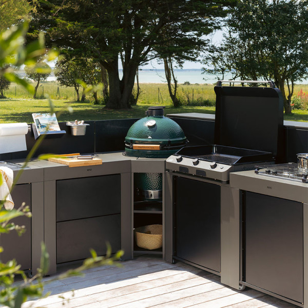 Module ENO Angle Kamado M&L cuisine d'extérieur - 2 coloris