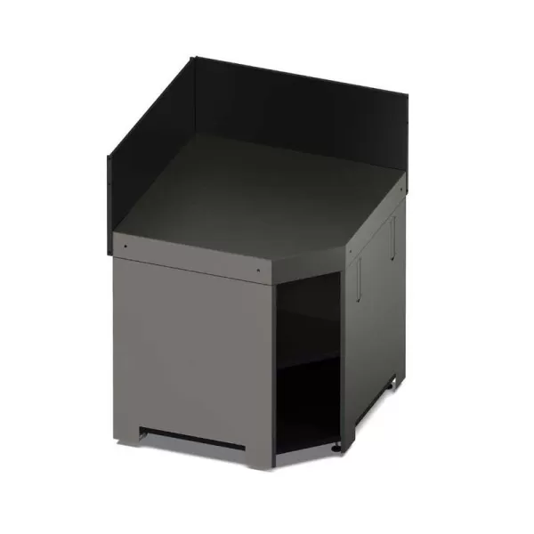 Module ENO d'angle 80cm cuisine d'extérieur - 2 coloris