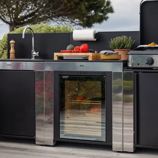 Module ENO Frigo 75L cuisine d'extérieur - 2 coloris