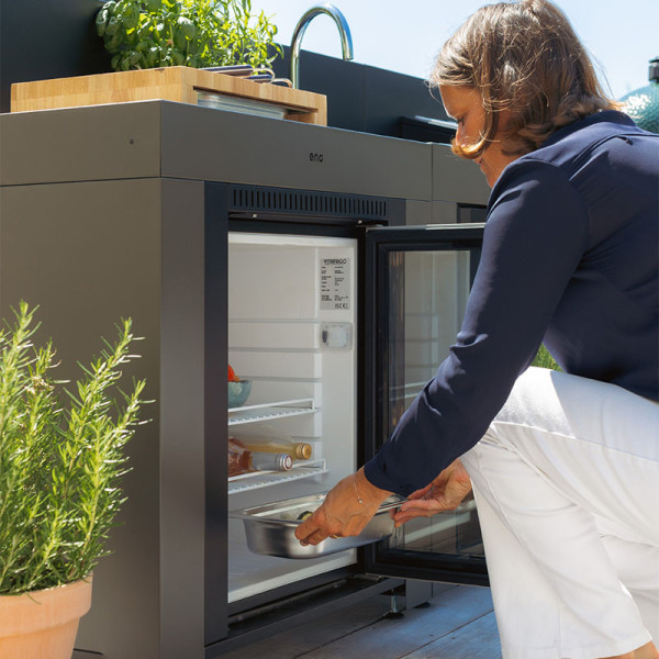 Module ENO Frigo 75L cuisine d'extérieur - 2 coloris