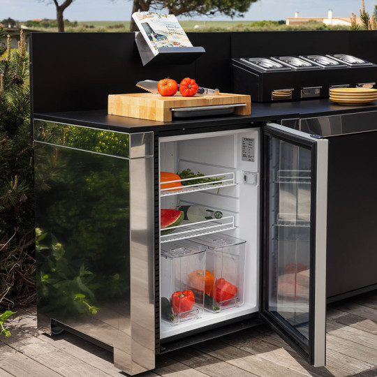 Module ENO 80cm pour frigo 115L cuisine d'extérieur - 2 coloris