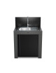 Module évier avec égouttoir ENO 80cm cuisine d'extérieur - 2 coloris