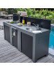 Module évier ENO 80cm cuisine d'extérieur - 2 coloris