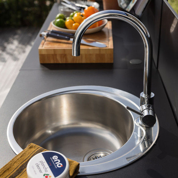 Module évier ENO 80cm cuisine d'extérieur - 2 coloris