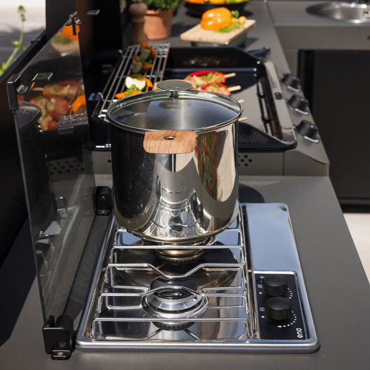 Module table Master encastrée ENO 80cm cuisine d'extérieur - 2 coloris