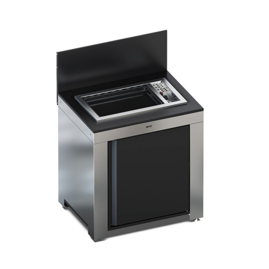 Module pour Plancha encastrable ENO 80cm Tribu cuisine d'extérieur - 2 coloris