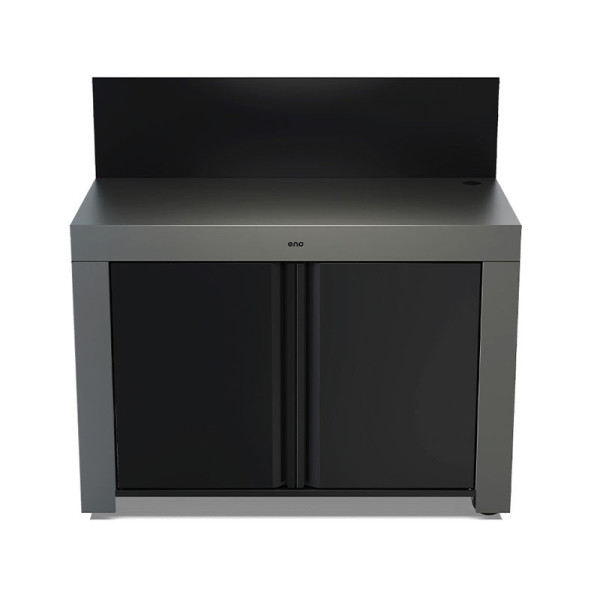 Meuble plancha ENO Félix 120cm cuisine d'extérieur - 2 coloris