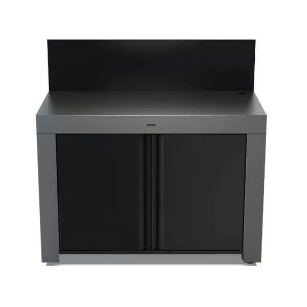 Meuble plancha ENO Félix 120cm cuisine d'extérieur - 2 coloris
