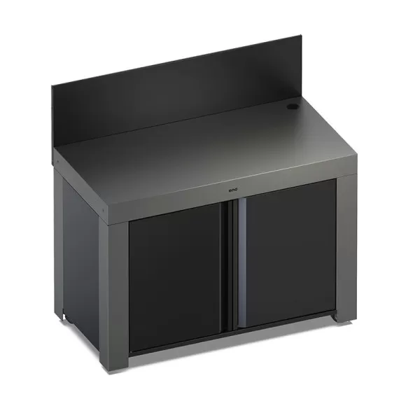 Meuble plancha ENO Félix 120cm cuisine d'extérieur - 2 coloris