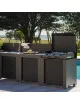 Ensemble Cuisine ENO Classic 3 modules cuisine d'extérieur - 2 coloris