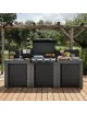 Ensemble Cuisine ENO Classic 3 modules cuisine d'extérieur - 2 coloris