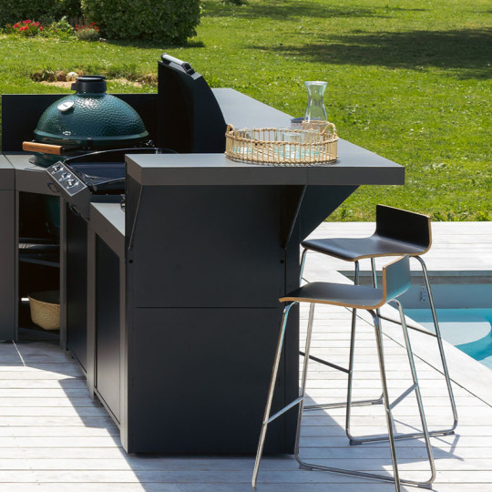 Kit comptoir ENO Modulo 60cm cuisine d'extérieur - 2 coloris