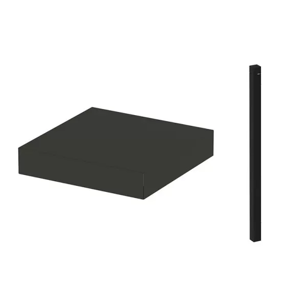Plateau et cornière d'angle ENO Modulo 35cm cuisine d'extérieur - 2 coloris
