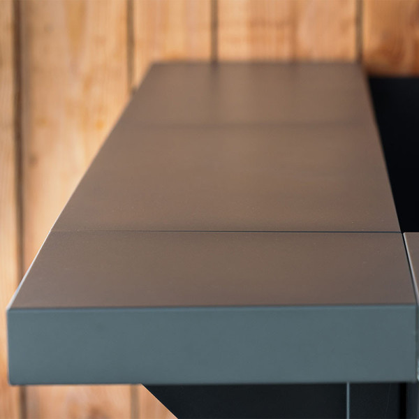 Plateau et cornière d'angle ENO Modulo 35cm cuisine d'extérieur - 2 coloris