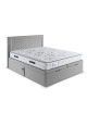 Lit sommier coffre électrique Simmons - 4 tailles 9 tissus