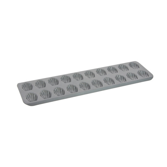 Moule plaque à 20 mini-madeleines DE BUYER acier antiadhésif