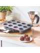Moule plaque à 12 cannelés bordelais DE BUYER acier antiadhésif