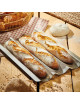 Plaque perforée DE BUYER 3 baguettes en inox
