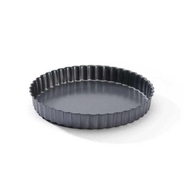 Moule rond spécial tarte DE BUYER acier antiadhésif - 4 tailles