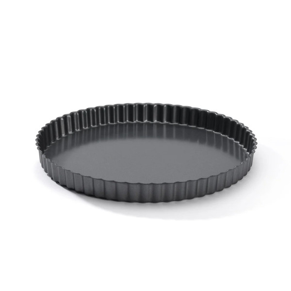 Moule rond spécial tarte DE BUYER acier antiadhésif - 4 tailles