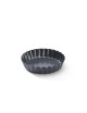 Moule rond à tartelettes DE BUYER rond cannelé acier antiadhésif - 2 tailles