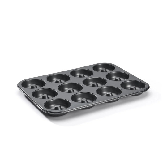 Moule plaque à 12 mini-savarins DE BUYER acier antiadhésif