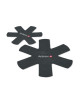 Lot de 2 protections DE BUYER pour poêles