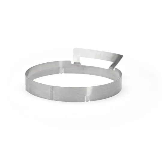 Support DE BUYER pour wok demi-sphérique en inox