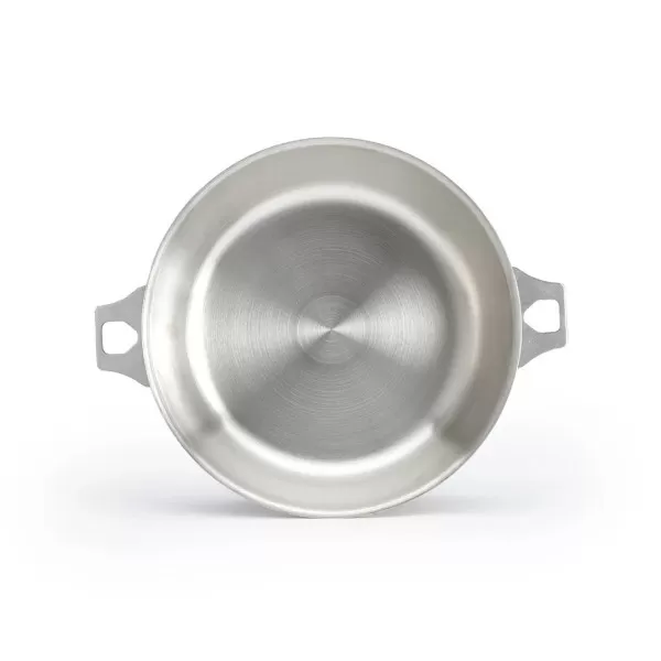 Sauteuse bombée DE BUYER Milady 24cm en inox pour poignée amovible TWISTY