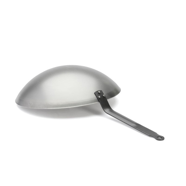 Wok DE BUYER Carbone Plus en tôle d'acier 35cm