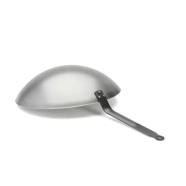 Wok DE BUYER Carbone Plus en tôle d'acier 35cm