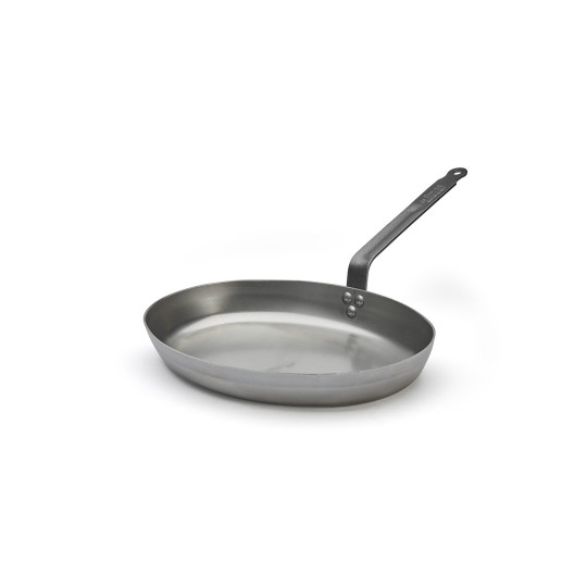 Poêle à poisson DE BUYER Carbone Plus en acier