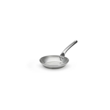 Poêle DE BUYER Carbone Plus ronde en tôle d'acier - 4 tailles