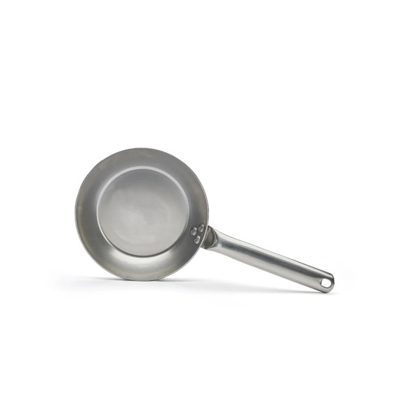 Poêle DE BUYER Carbone Plus ronde en tôle d'acier - 4 tailles